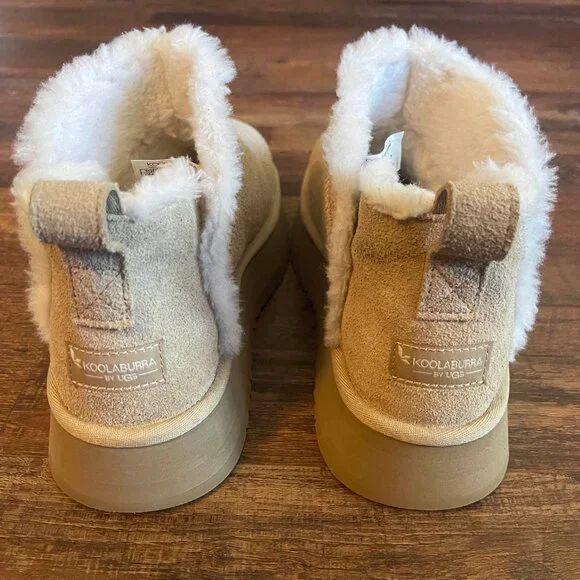 Koolaburra by UGG Women Koola Ultra Mini Platform Ankle Boot Size 9 - Picture 7 of 15